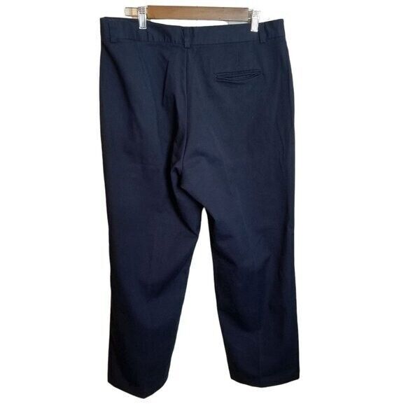 Dockers Womens Size 16 Blue Solid Khaki Chino Pants - Picture 6 of 9